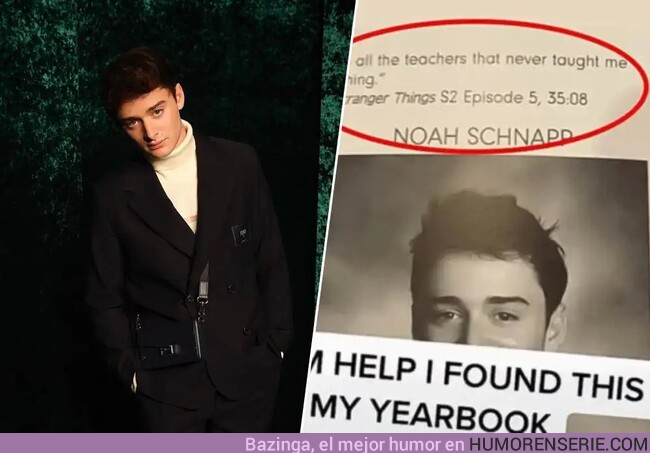 119074 - GALERÍA: Noah Schnapp dejó un agresivo mensaje a sus profes en su anuario escolar