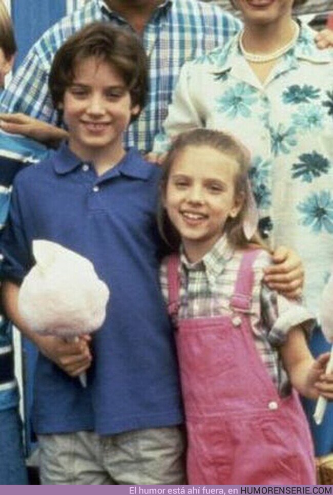 119215 - Elijah Wood y Scarlett Johansson en 1993