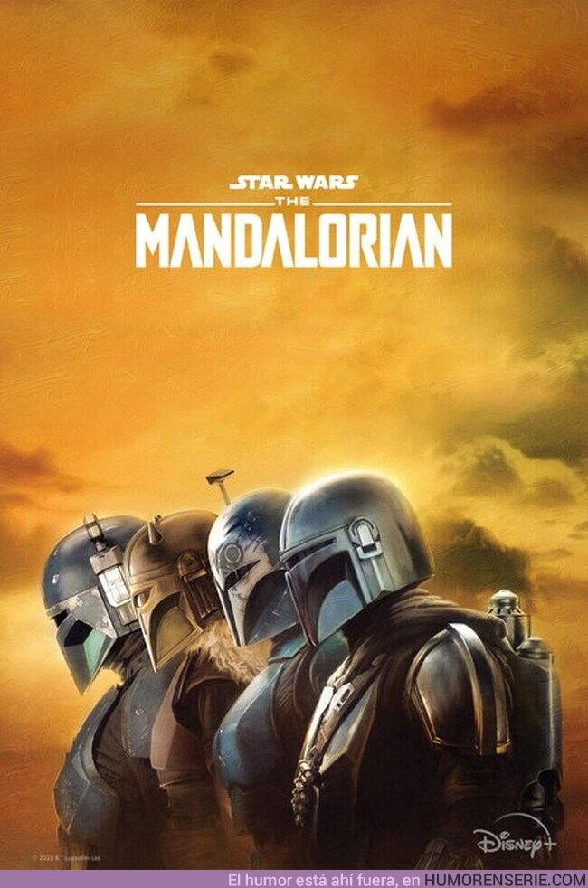 120049 - Nuevo póster de la tercera temporada de #TheMandalorian 
