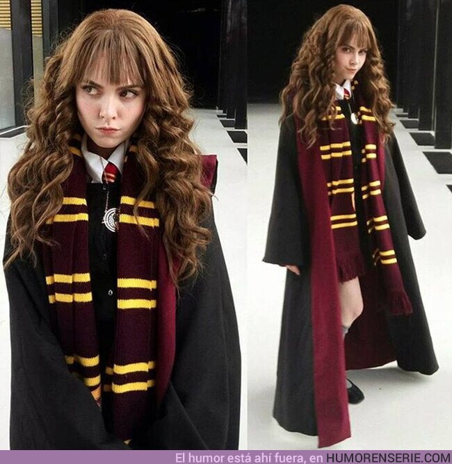 120098 - GALERÍA: La cosplayer Sladkoslava sorprende con esta sesión de fotos como Hermione de Harry Potter