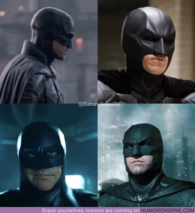 120573 - Una cosa es cierta: Batman sin las orejas pierde todo su poder de intimidación, por @Batman_GothamBW