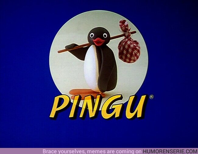 120996 - La serie animada de origen suizo-británico #Pingu, celebra el 37 aniversario de su primera emisión.  , por @RulerNakano