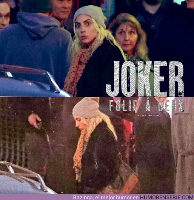 121185 - Primeras imágenes de Lady Gaga en el set de rodaje de Joker Folie a deux