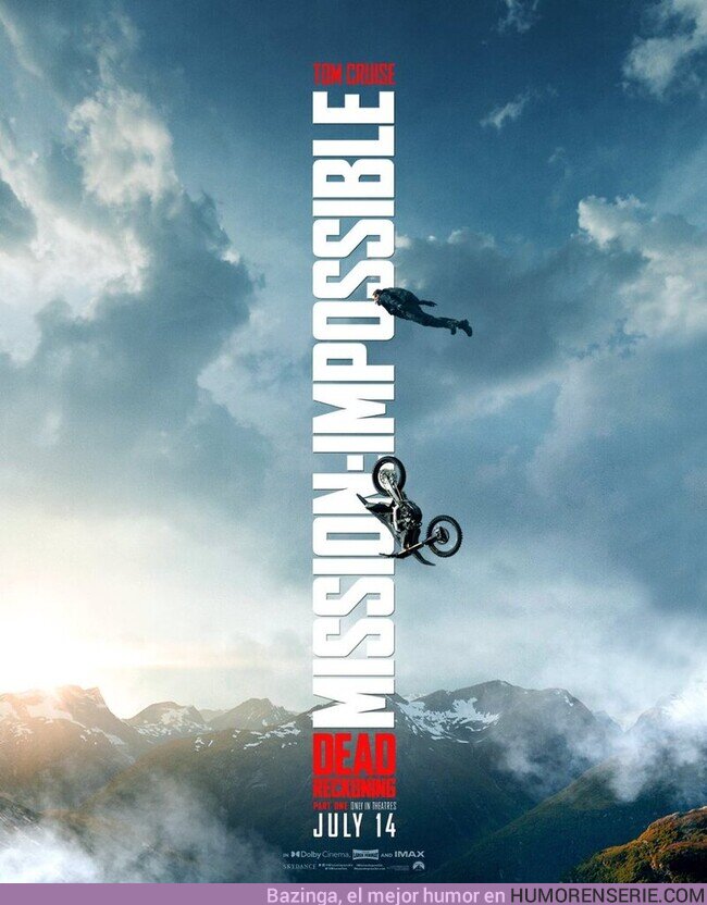 121351 - ¡Primer póster de 'MISSION IMPOSSIBLE: DEAD RECKONING PART ONE'!  , por @GeekZoneGZ