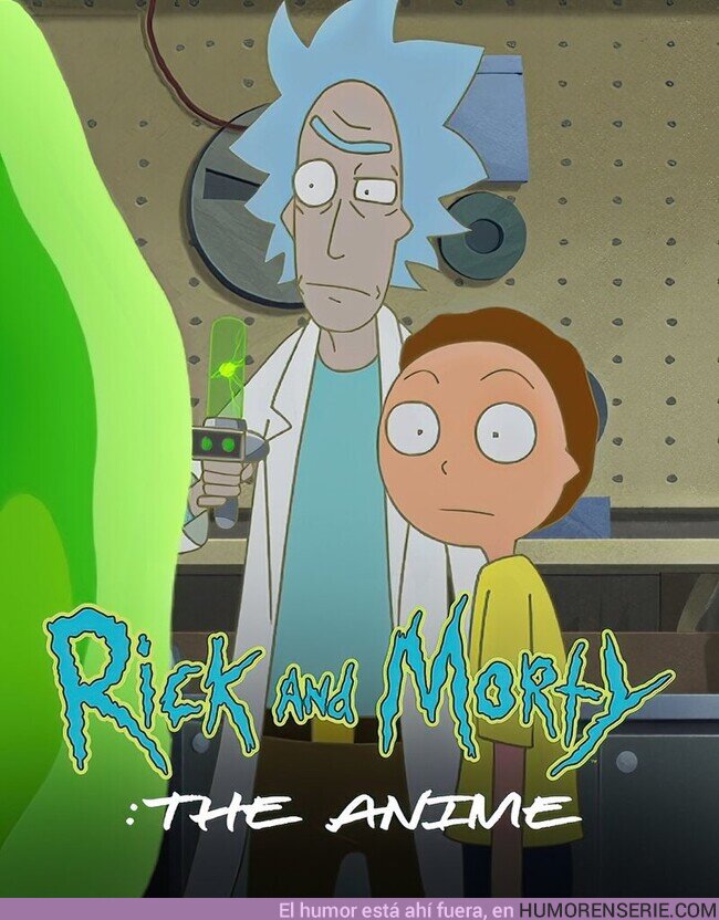 122767 - Primera imagen promocional del anime de ‘Rick y Morty’. Serie que se estrenará este mismo año en Adult Swim y Max#RickandMorty  , por @VivaErManga