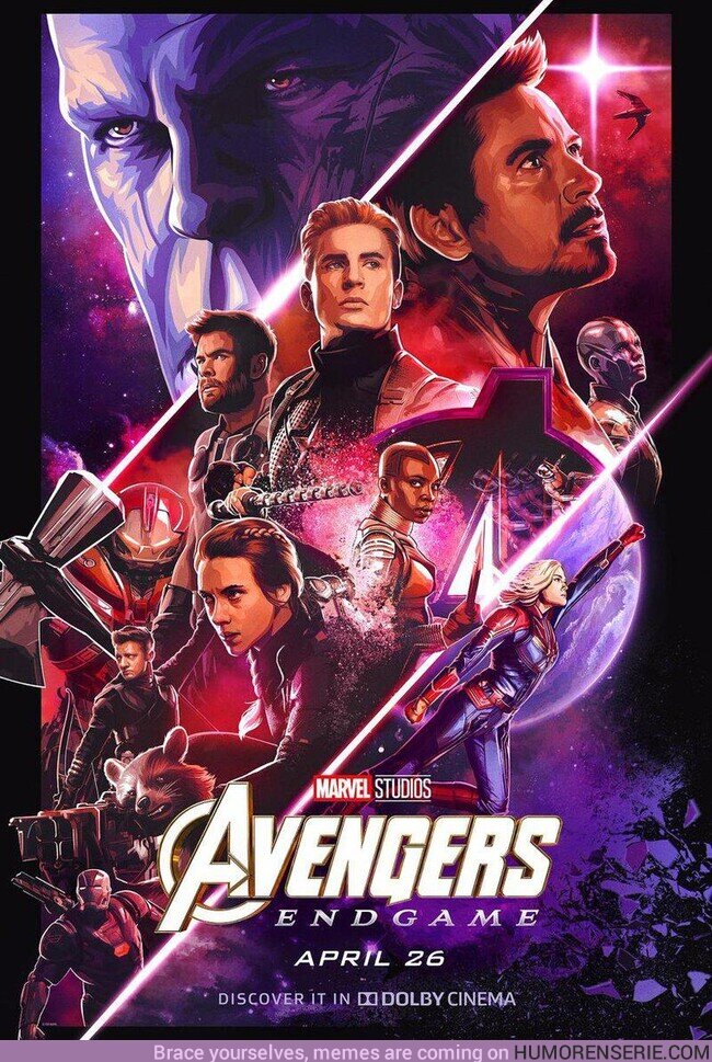 123316 - Puntúa del 1 al 10 Avengers: Endgame'.  , por @SitoCinema
