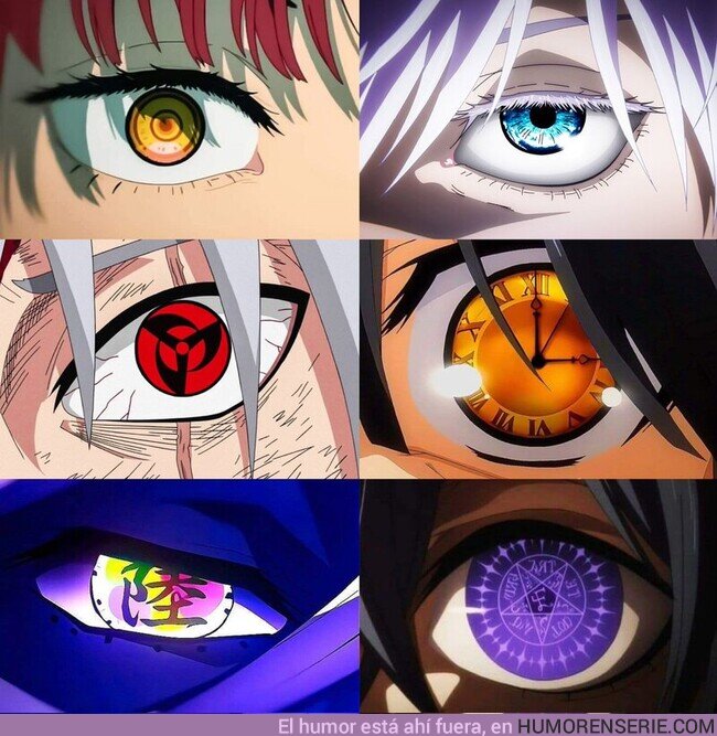 123904 - ¿Quién tiene los mejores ojos del anime? , por @KimetsuDaily