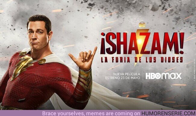 124310 - Oh. My. Gods. ⚡¡Shazam! La furia de los dioses se estrena el 23 de mayo en HBO
