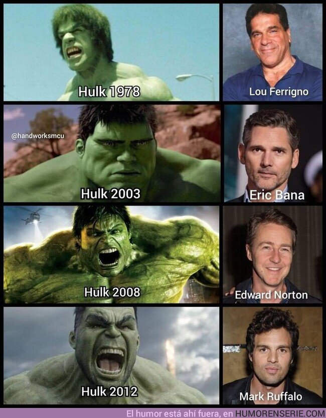 124566 - ¿Cuál es vuestro Hulk favorito?, por @Cnblockbuster
