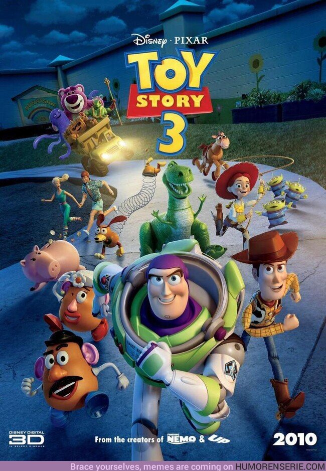 125772 - ¿Es Toy Story 3 la mejor película que ha hecho jamás Pixar?, por @ElPare89