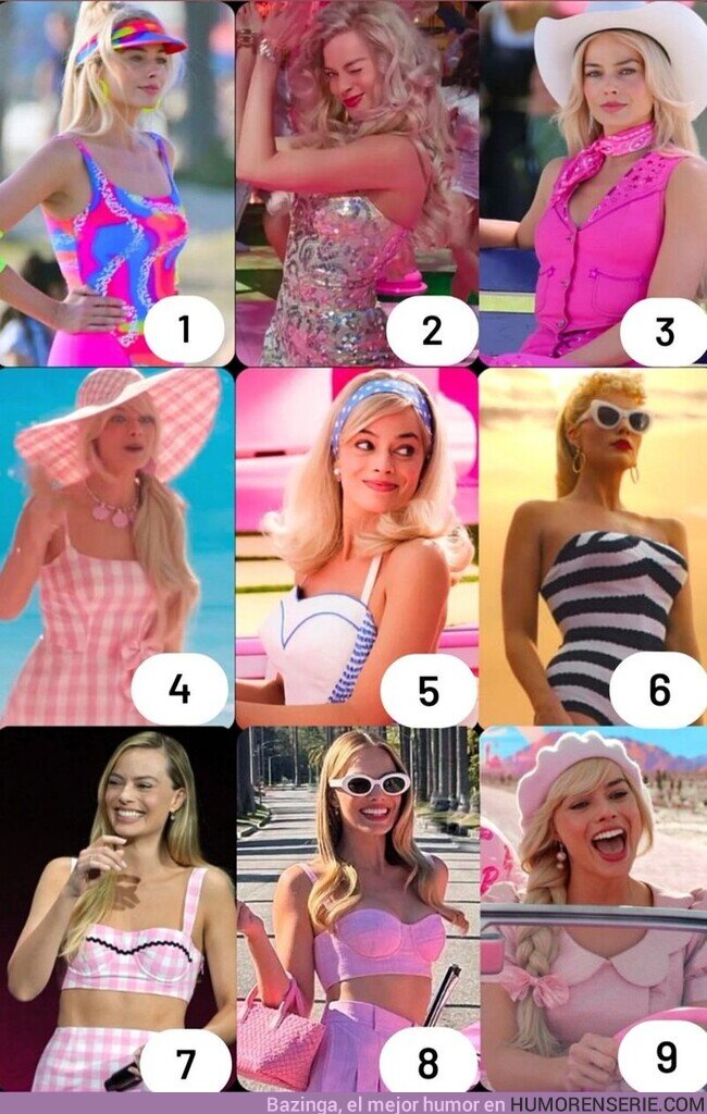 126112 - ¿Cuáles son tus DOS outfits de Barbie FAVORITOS? , por @vickybelivet