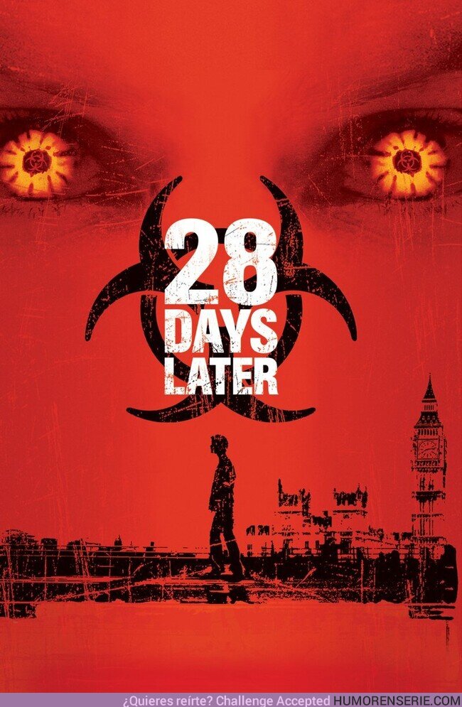 126328 - 20 años del estreno de 28 DAYS LATER¿De las mejores películas de zombis?  , por @THorror_Lover_