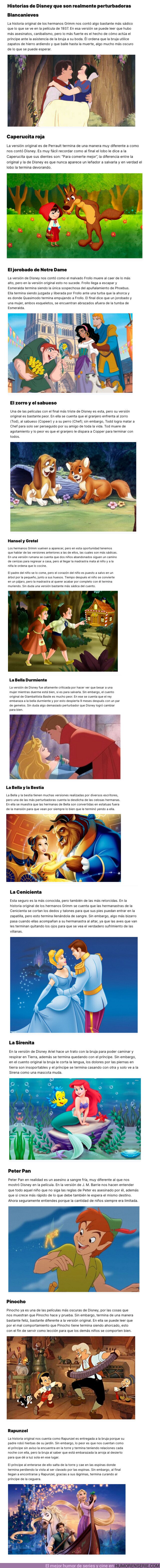126587 - GALERÍA: 12 Historias de Disney que son realmente perturbadoras