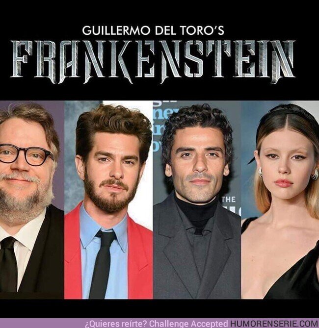 127310 - La versión de Frankenstein de Guillermo del Toro contará con Andrew Garfield, Oscar Isaac y Mia Goth como protagonistas