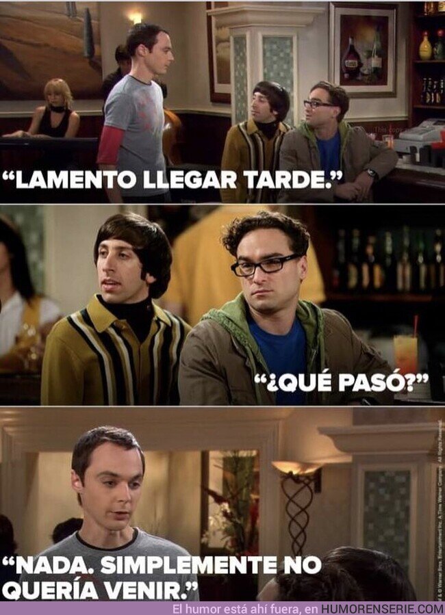 127496 - Sheldon Cooper siempre con las cosas claras, por @Nostalgia822