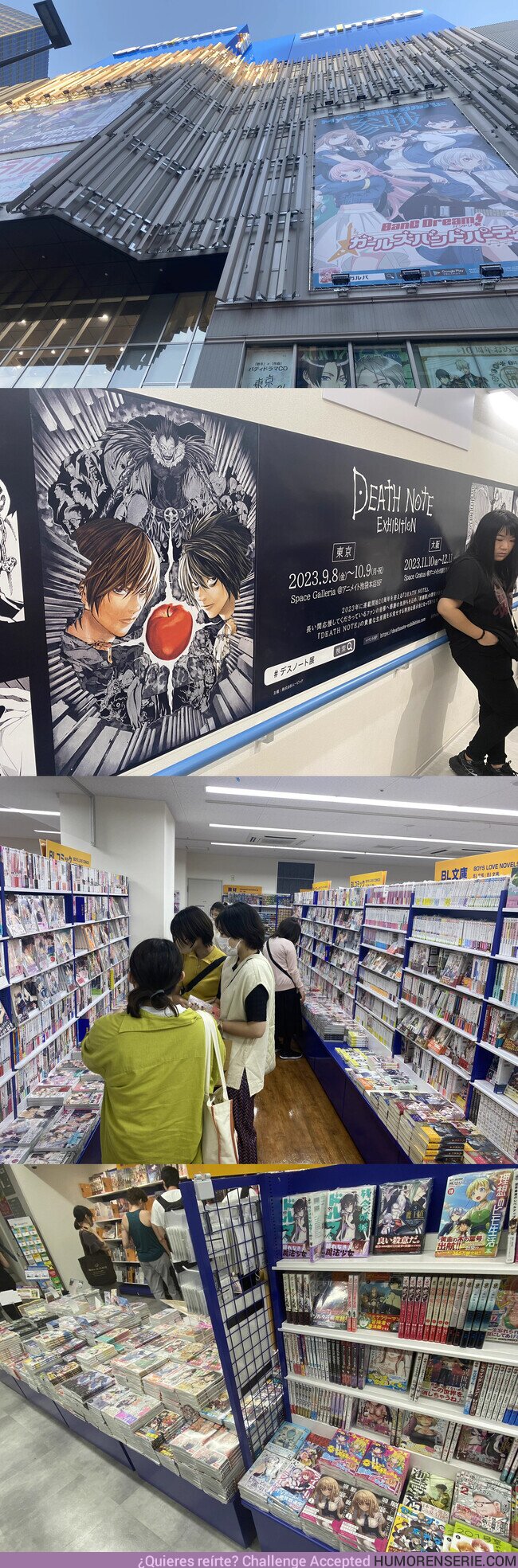 130664 - Ésta es la tienda de manga y anime más grande del mundo. Ocho plantas de merchandising, manga, artbooks, etc...