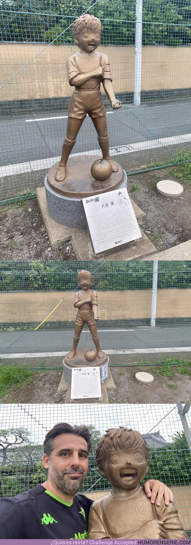 131133 - Otro motivo para ir a Japón, ver la estatua de Oliver Atom, por @VivaErManga