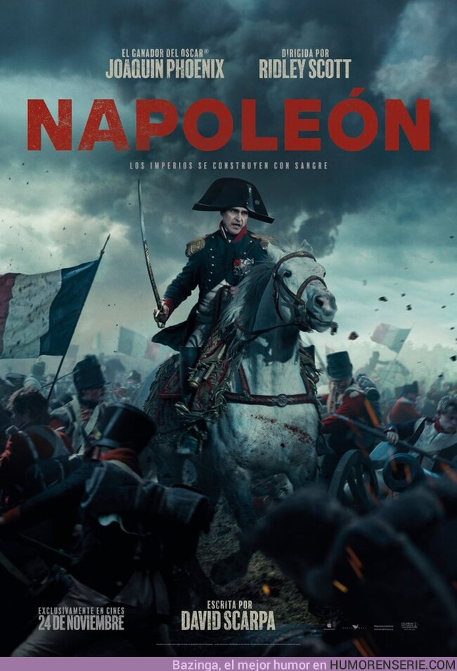 135559 - ¡NO PUEDE SER! Tenemos el póster del año #Napoleon. QUE MALDITA BARBARIDAD