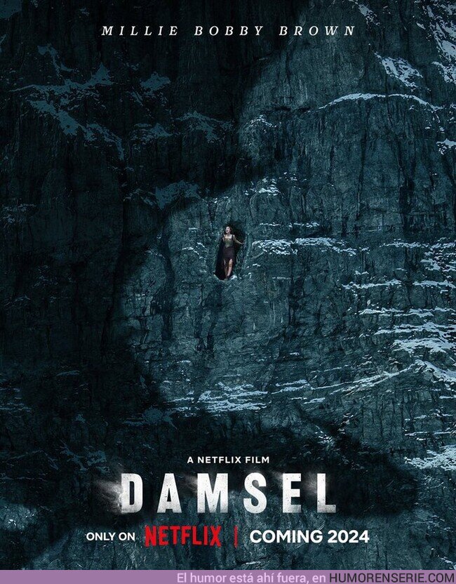 139243 - Primer póster de 'DAMSEL', protagonizada por Millie Bobby Brown
