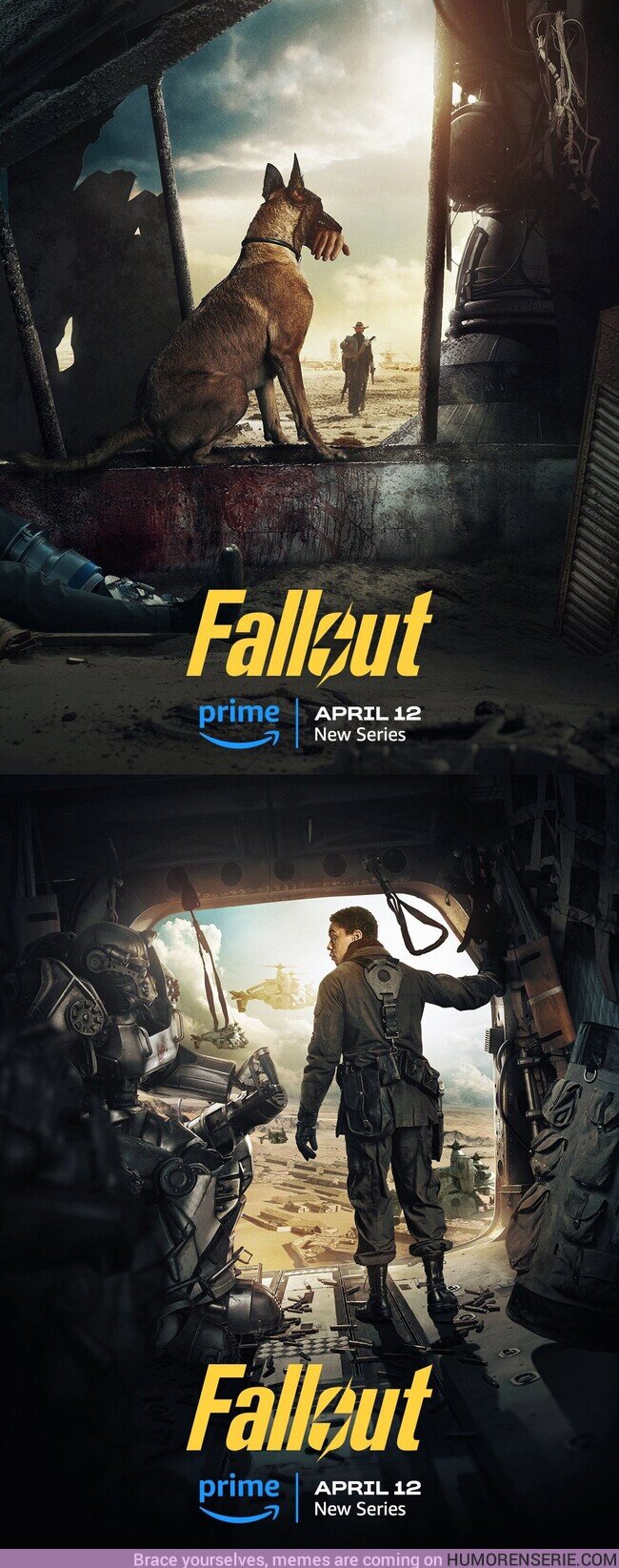 143968 - Ya tenemos pósters oficiales de FALLOUT, la nueva serie de Prime inspirada en el videojuego