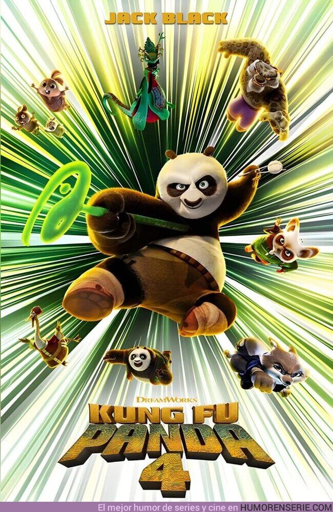146712 - Primer póster oficial de #KungFuPanda4.¿Tenéis ganas? Estreno en cines el 8 de marzo, por @SitoCinema