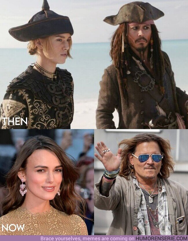 148070 - Johnny Depp y Keira Knightley. Piratas a lo largo del tiempo., por @Frikimaestro