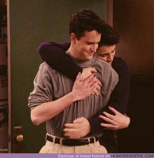 150205 - Durante el transcurso de la serie “Friends”, Joey llega a deberle a Chandler 114.260 dólares. El valor de la auténtica amistad., por @Roybattyforever