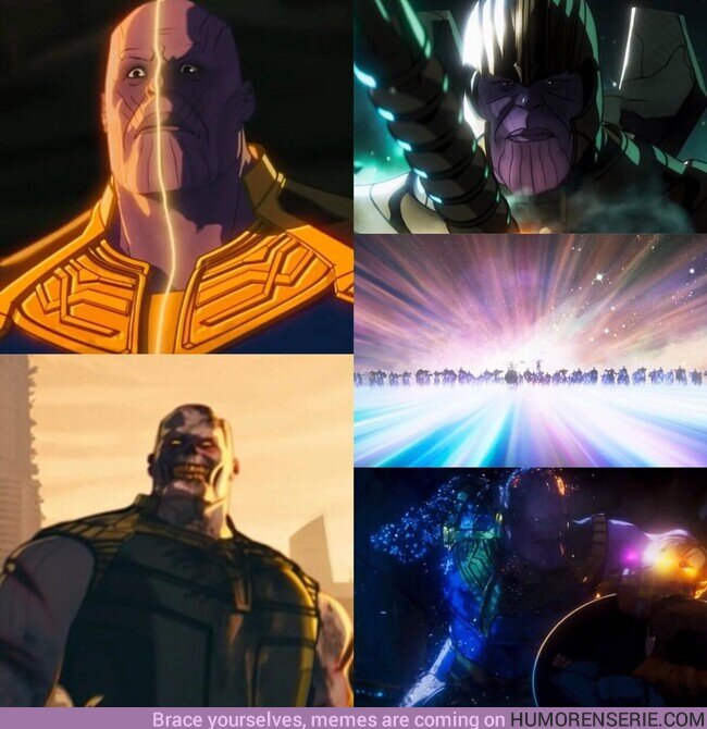 150842 - Si algo nos dejó en claro WHAT IF... es que Thanos es un perdedor en todo el Multiverso, por @IniciativaV
