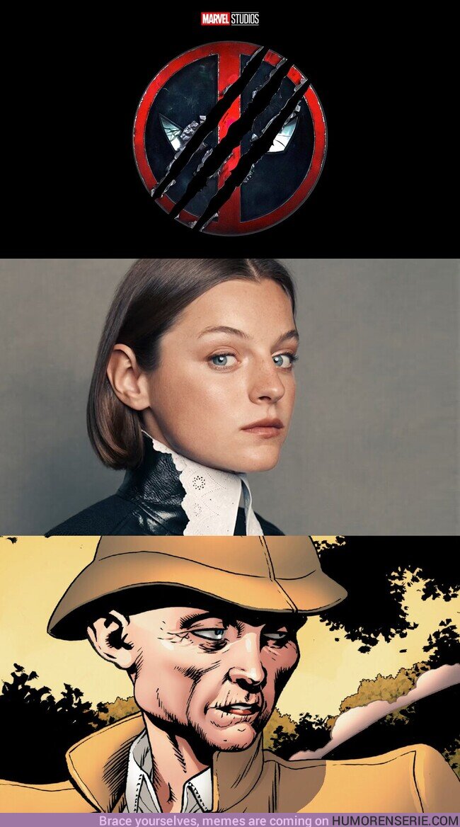 152139 - ¡Ya avisan que el look de Emma Corrin como Cassandra Nova en Deadpool 3 será idéntico al de los cómics!, por @AgentedeMarvel_