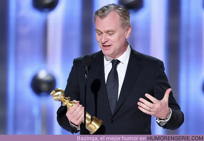 153011 - GALERÍA: Christopher Nolan se acuerda de Heath Ledger al aceptar el Globo de Oro por Oppenheimer