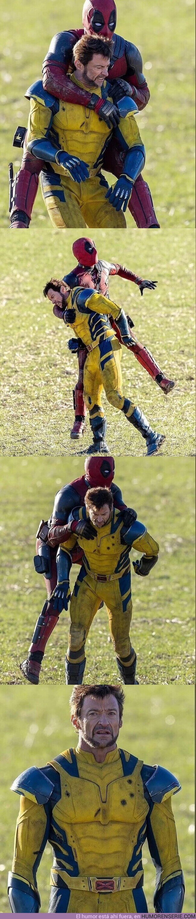 156771 - Wolverine y Deadpool se divierten juntos, por @somosgeeksnews