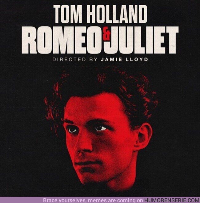 159698 - El gran anuncio de Tom Holland es que protagonizará una adaptación teatral de Romeo y Julieta