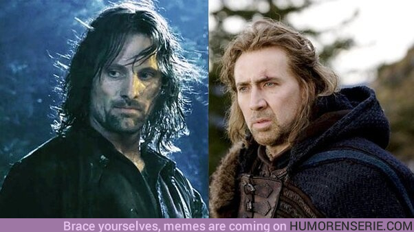 159851 - Nicolas Cage pudo ser Aragorn en la trilogía de El Señor de los Anillos pero lo rechazó por un noble motivo