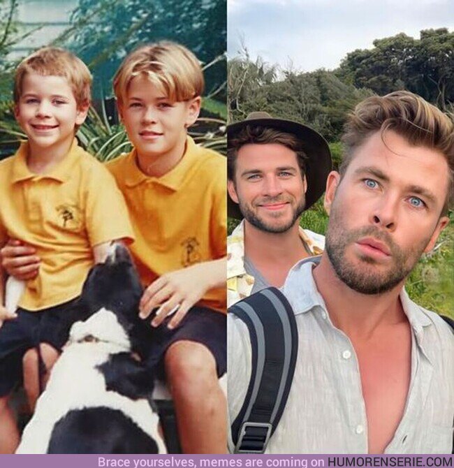 163354 - Chris Hemsworth y su hermano Liam., por @Frikimaestro