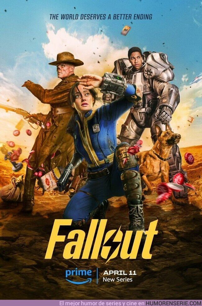 166246 - Nuevo póster de Fallout. Todos los episodios se estrenarán el 11 de abril en Prime Video