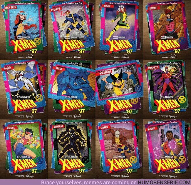 167460 - ¡Pósters individuales de los protagonistas de X-Men 97!, por @AgentedeMarvel_