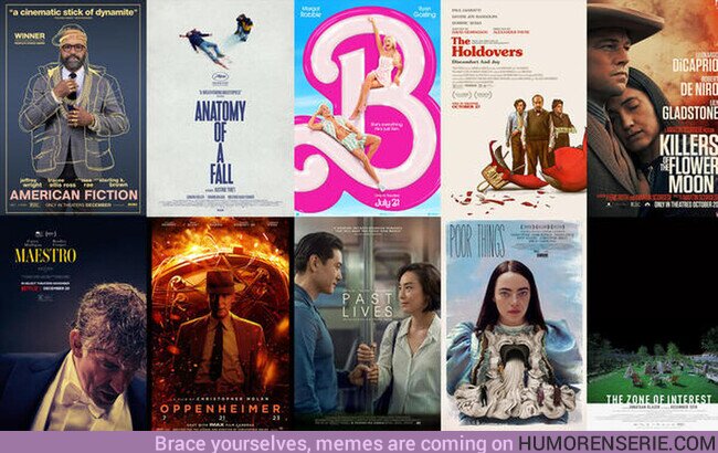 167543 - ¿A cuál de las 10 películas que estaban nominadas a mejor película en los Oscars 2024 le hubierais dado vosotros el premio?