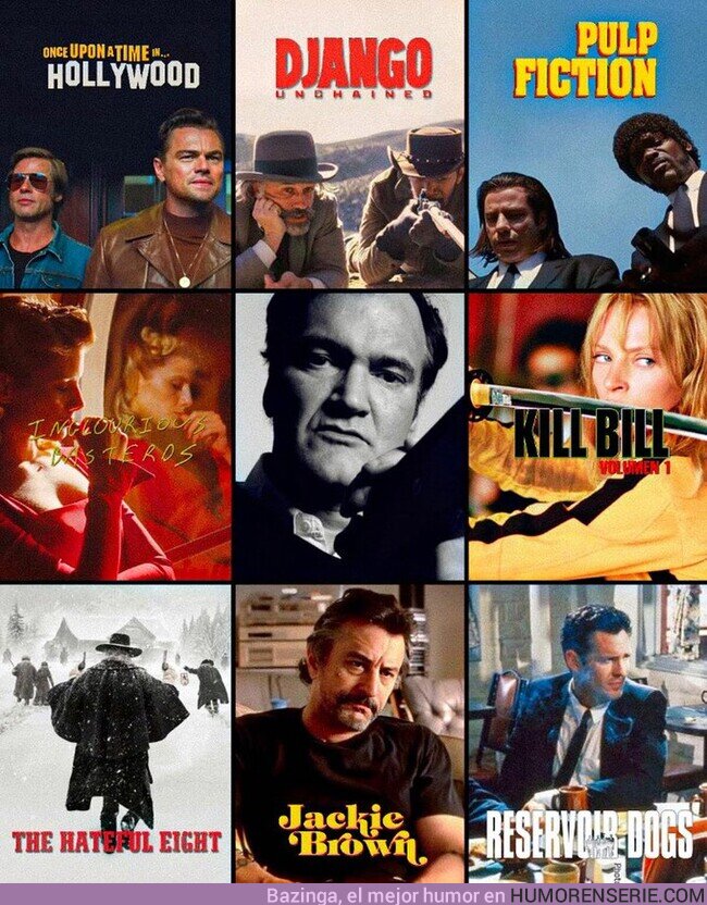 170418 - ¿Cual es tu película favorita de Quentin Tarantino?, por @TourCinefilo