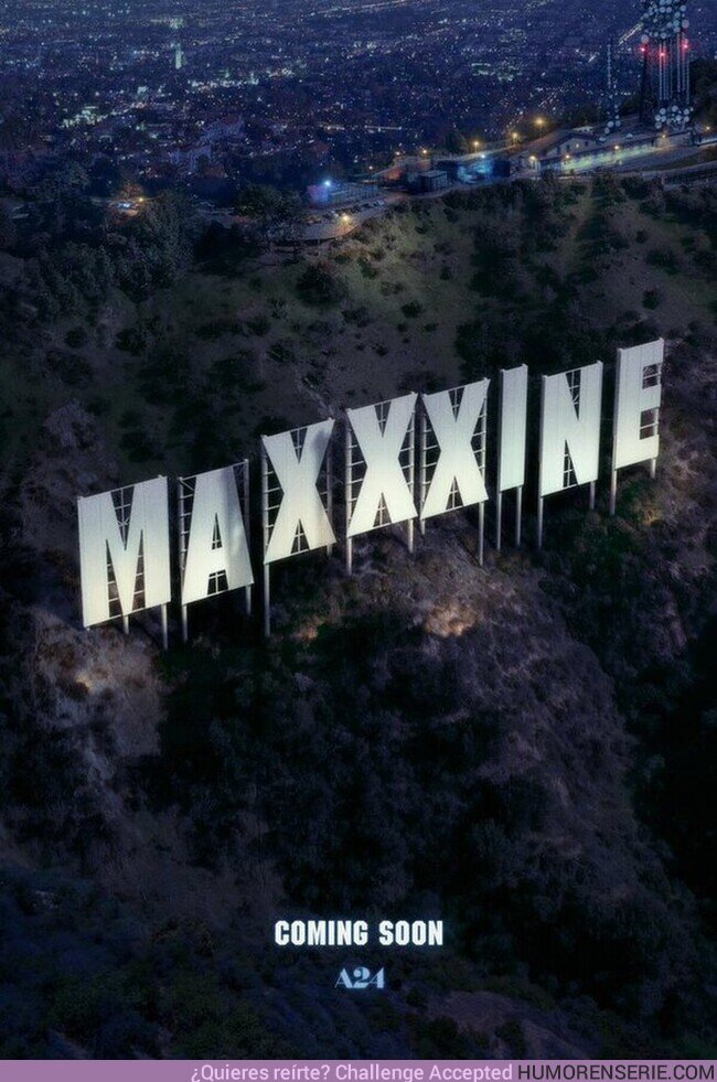 172633 - ¡Primer póster de 'MAXXXINE'!, por @GeekZoneGZ