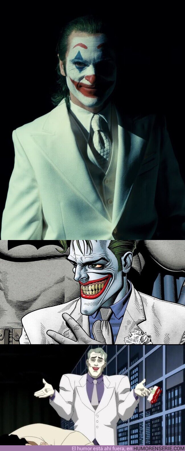 173056 - ¿Que quieren un Joker vestido de blanco?Pues démosles un Joker vestido de blanco., por @Somos_Geekk