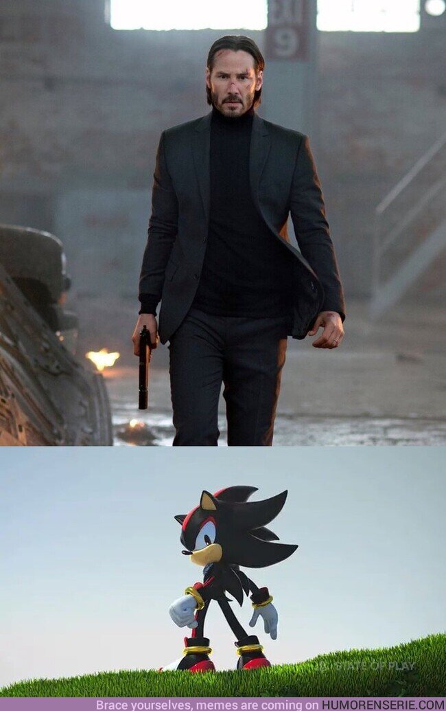 174460 - Keanu Reeves hará la voz de Shadow en Sonic 3, por @MrFreaki