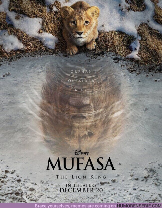 177261 - Primer póster de MUFASA: THE LION KING