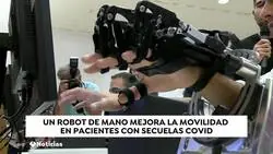 La Universidad pública de Valladolid ha creado el primer exoesqueleto de mano