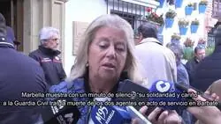 La alcaldesa de Marbella pidiendo algo que ni ella se cree