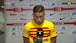 Fermín, jugador del Barça, estudia una carrera en catalán habiendo nacido en Huelva y así habla el idioma