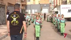 Polémica imagen de niños desfilando para la Legión en Málaga