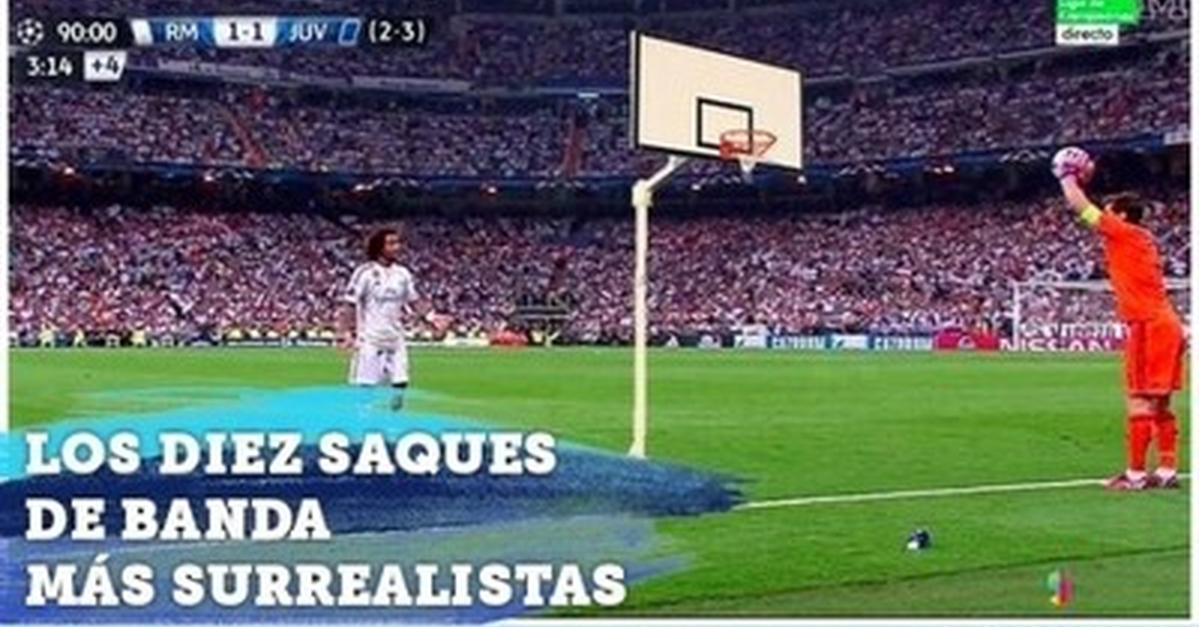Tras Lo Vivido Con Casillas Aqui Tienes Los Diez Saques De Banda Mas Surrealistas diez saques de banda