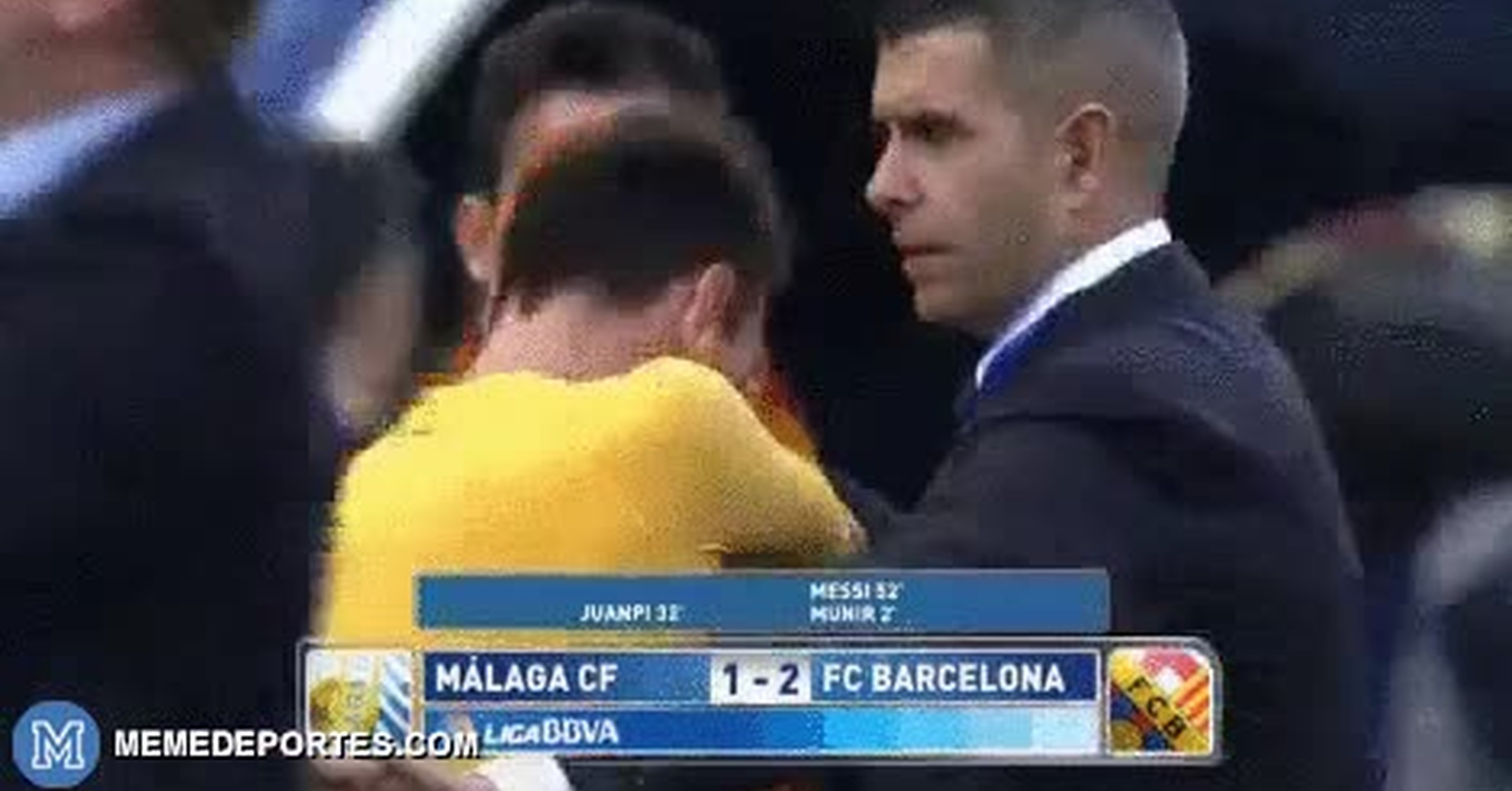 MEMEDEPORTES GIF Messi Teniendo Un Gran Detalle Con Un Nio
