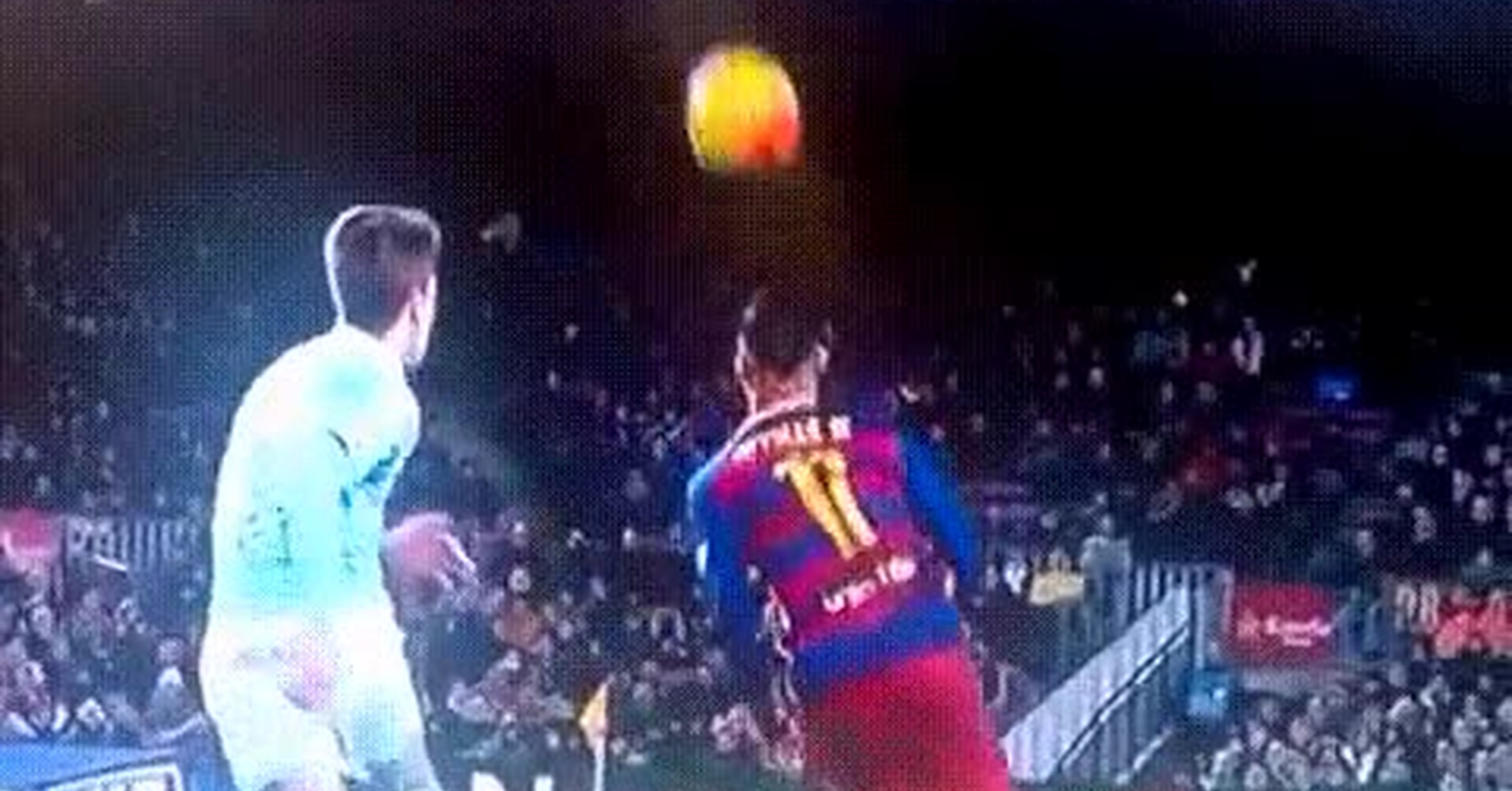 Gif Atentos A La Lambretta De Neymar Ante El Celta Magia Pura