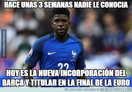 Lo De Umtiti Es Simplemente Increible